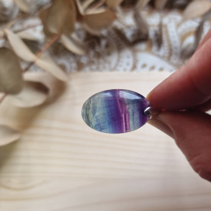 Colgante de Fluorita Natural ~ Claridad y Equilibrio
