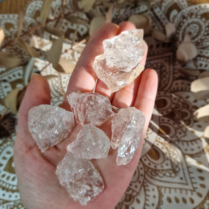 Masivo de Cuarzo Cristal ~ Claridad y equilibrio energético