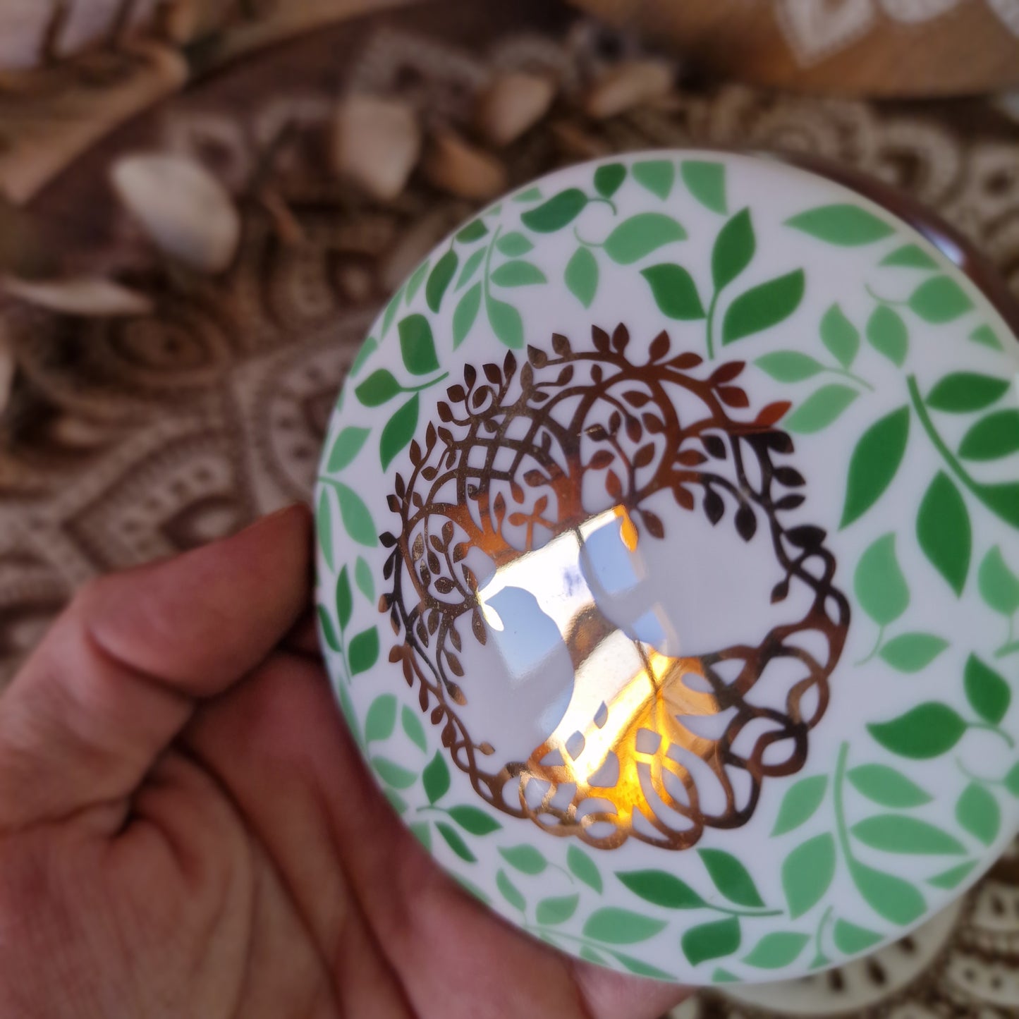🌳  Taza de Té Árbol de la vida ~ Conexión y equilibrio 🌳