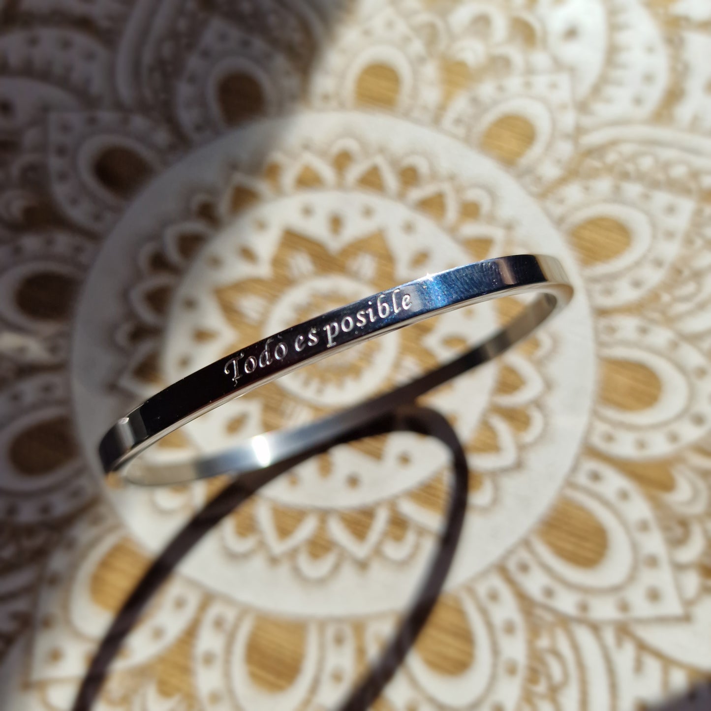 Pulsera Rígida “Todo es posible” ~ Confianza interior