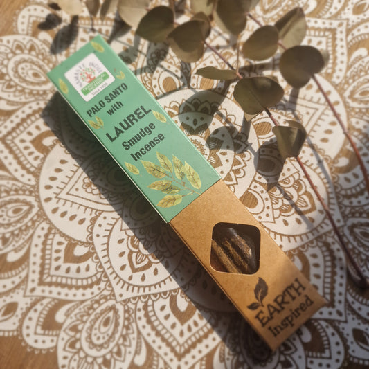 Incienso natural de  Palo Santo y Laurel ~ Protección
