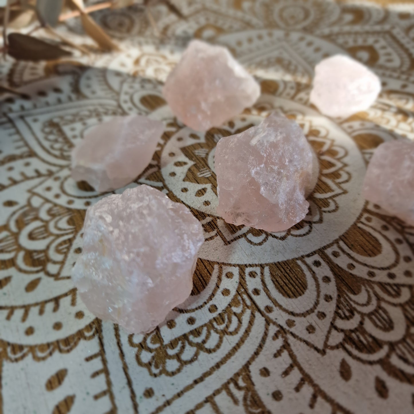 Masivo de Cuarzo Rosa ~ Calma y amor consciente