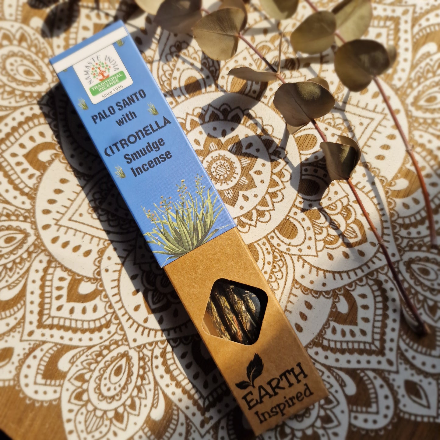 Incienso natural de  Palo Santo y Citronela ~ Relajación Profunda