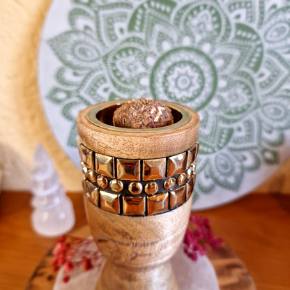 Copalera Ritual Dorada ~ Refinamiento y Conexión Espiritual