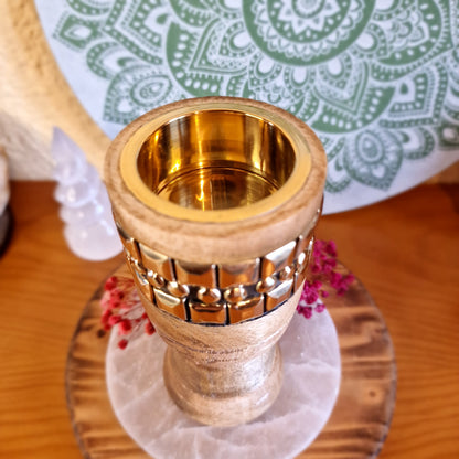 Copalera Ritual Dorada ~ Refinamiento y Conexión Espiritual