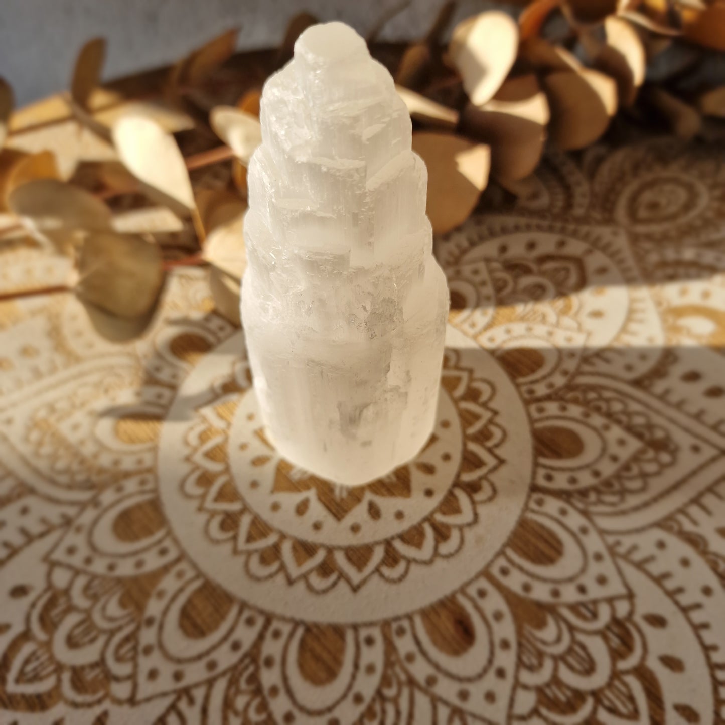 Monolito de Selenita 10 cm ~  Claridad y purificación