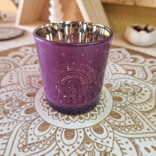 Portavelas Arcoíris