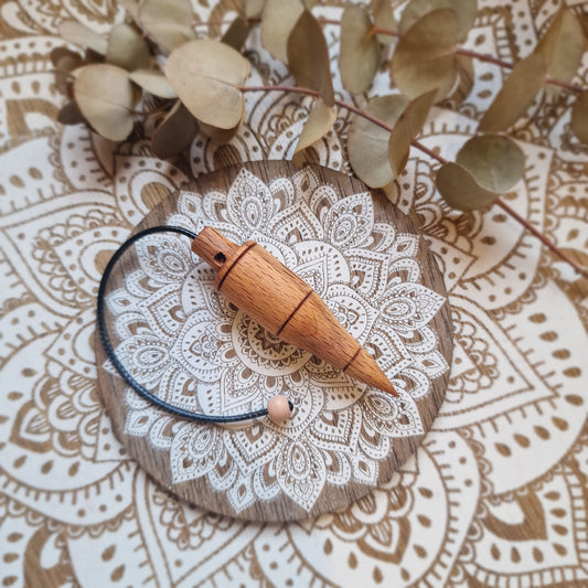 Péndulo de Madera de Haya – Artesanal y Natural