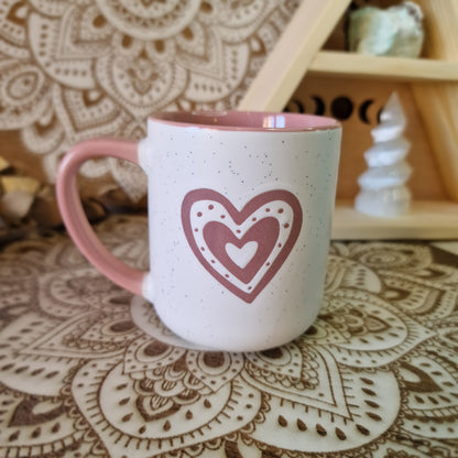 Taza Corazón ~ Amor en cada sorbo