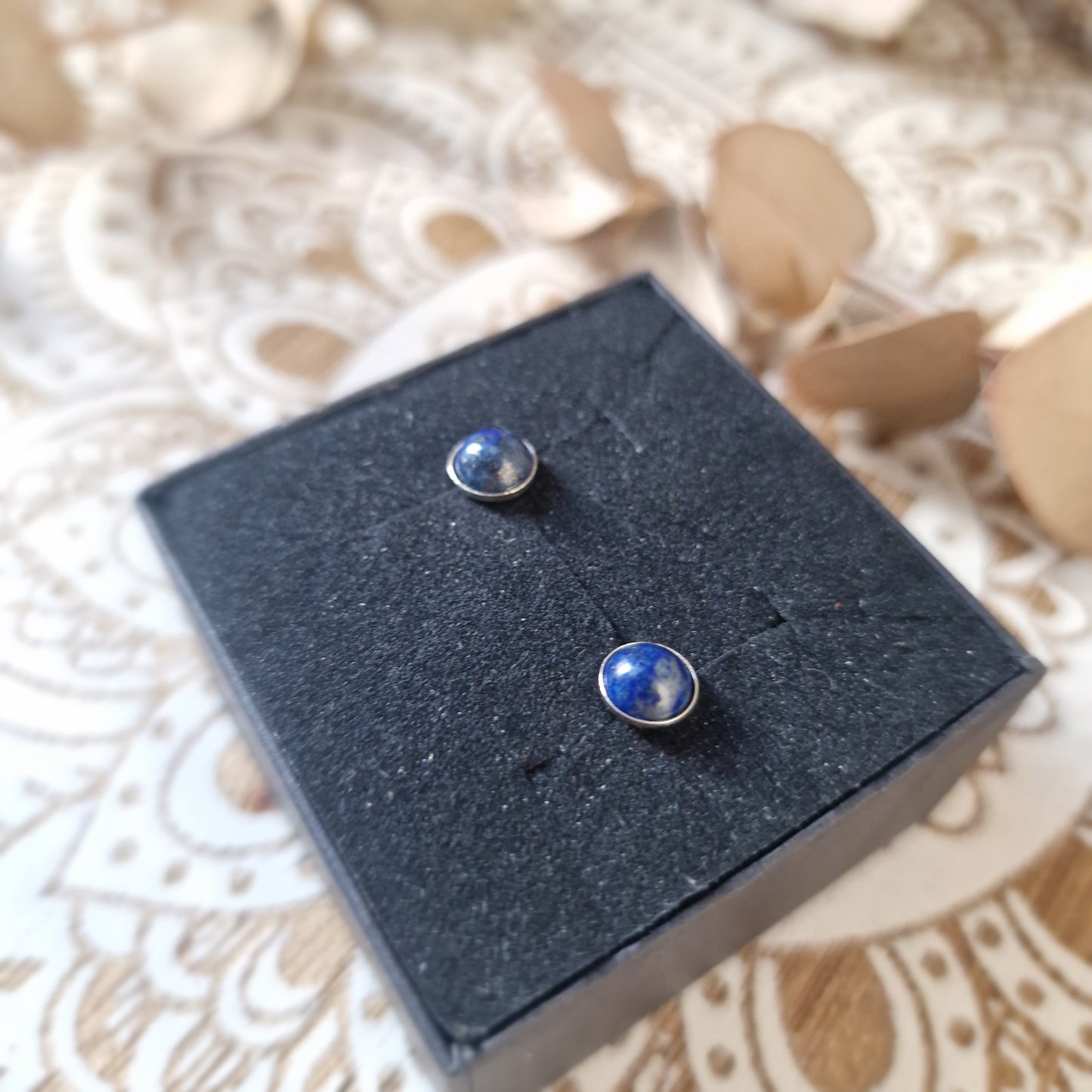 Pendientes de Lapislázuli en Plata ~ Sabiduría y expresión