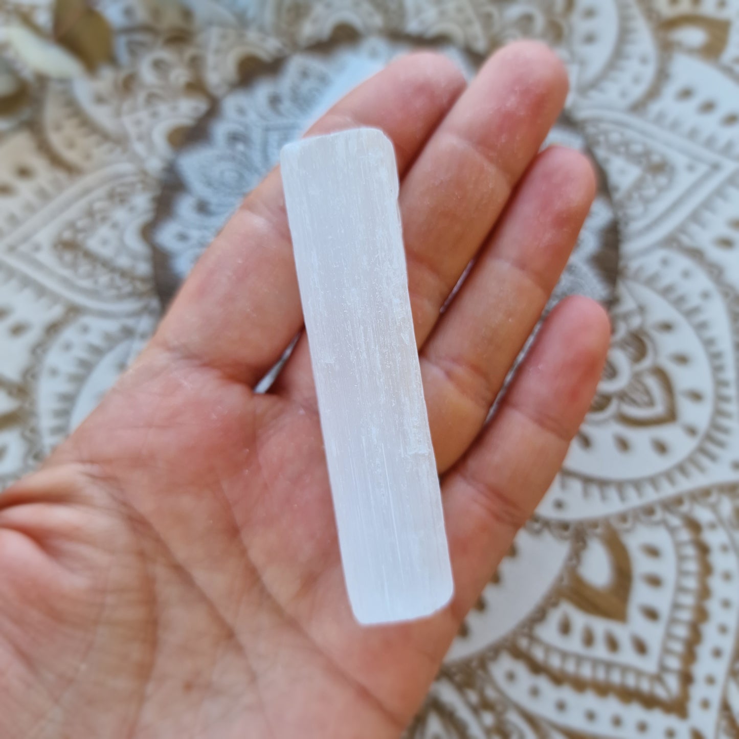 Barra de Selenita natural ~ Armoniza el espacio
