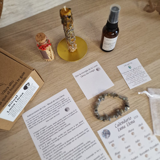 Pack Ritual Luna Llena ~ Renueva y manifiesta