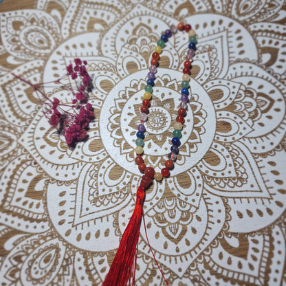 Japa Mala de los 7 Chakras 45  ~ Equilibrio y Presencia Consciente