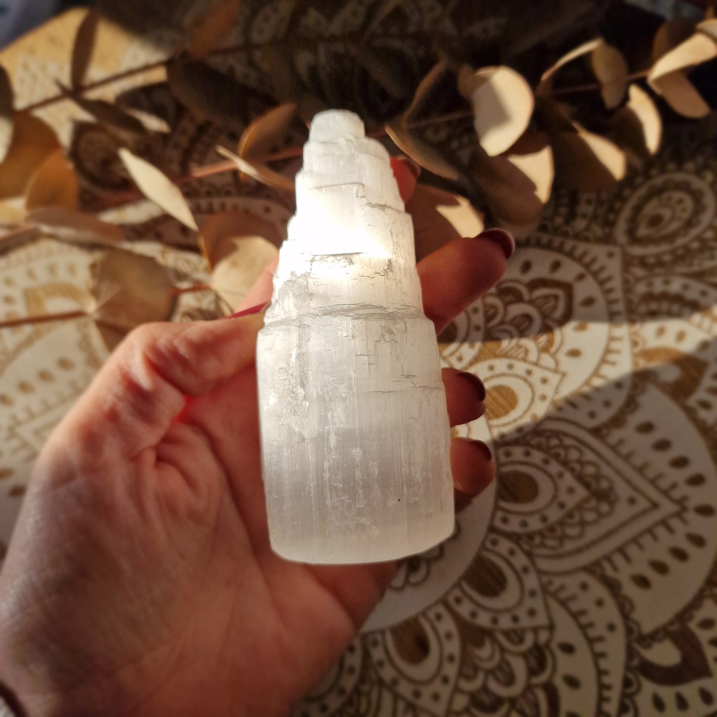 Monolito de Selenita 10 cm ~  Claridad y purificación