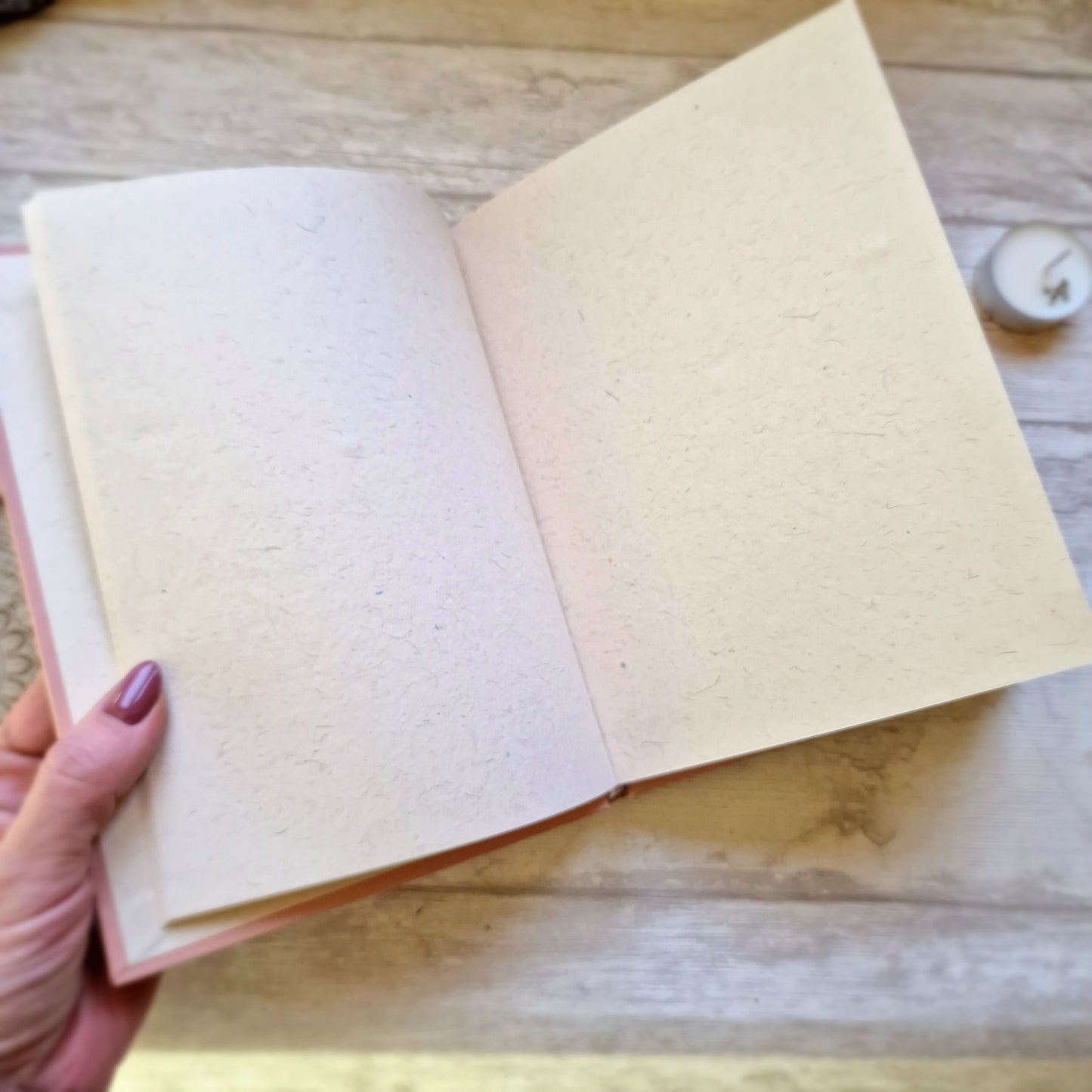 Cuaderno fases lunares rosa