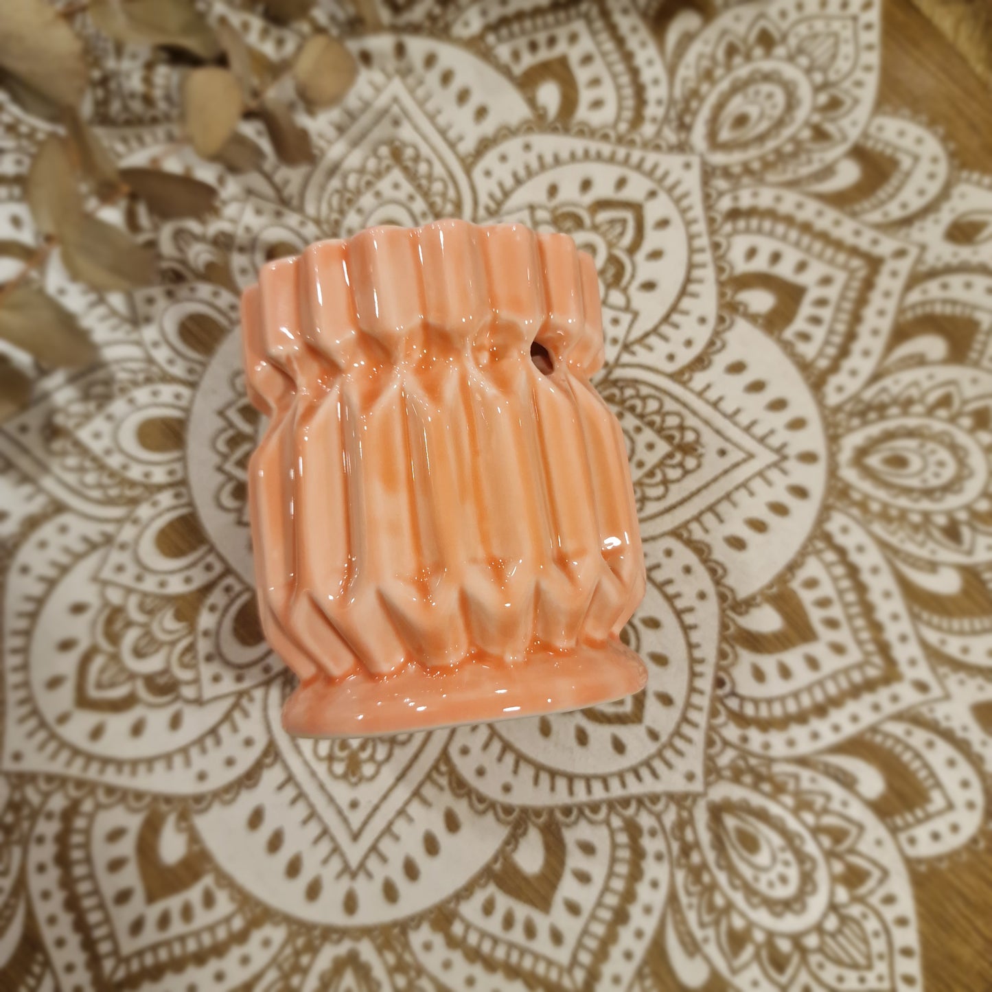 Quemador “Esencia Geométrica Rosa” – Equilibrio y armonía en tu espacio