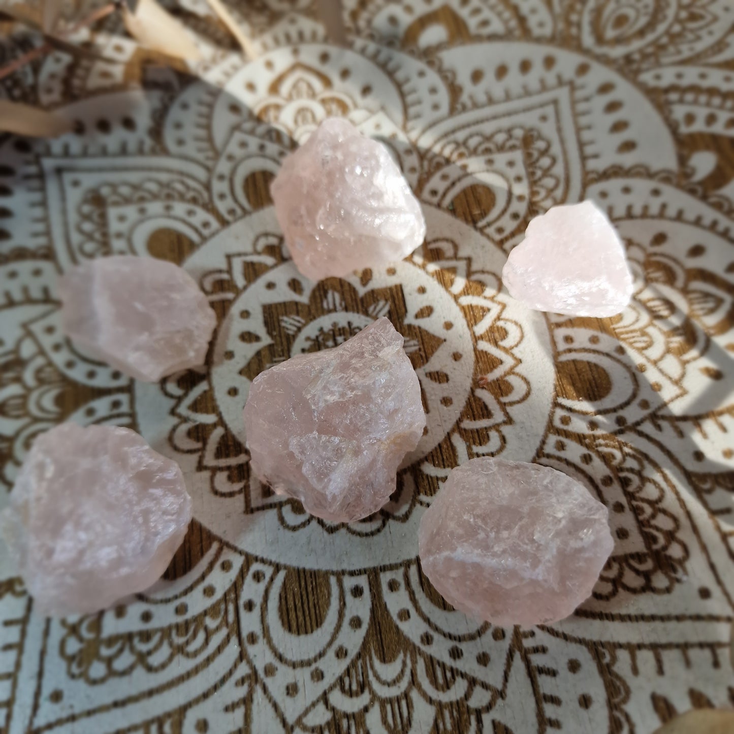 Masivo de Cuarzo Rosa ~ Calma y amor consciente