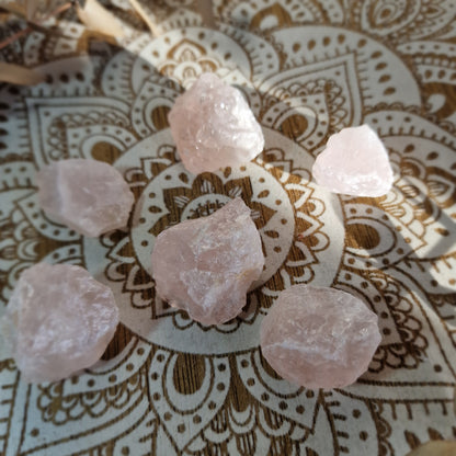 Masivo de Cuarzo Rosa ~ Calma y amor consciente