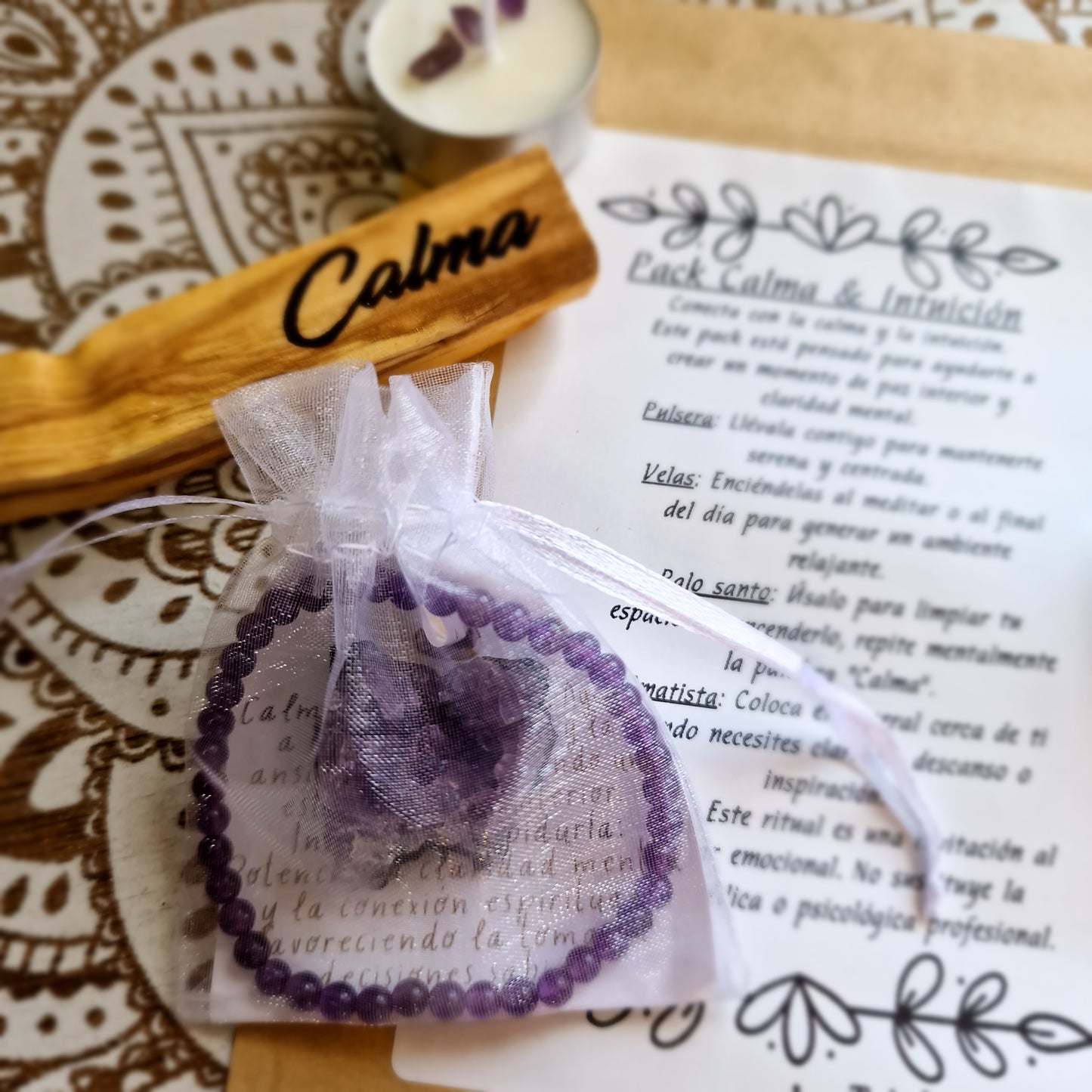 Pack Calma e Intuición ~ Encuentra paz interior y conecta con tu sabiduría