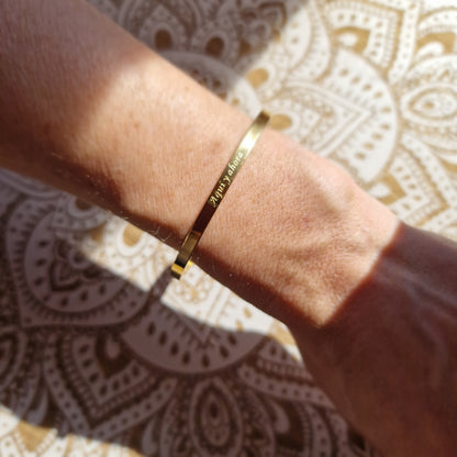 Pulsera Rígida “Aquí y Ahora” ~ Presencia consciente