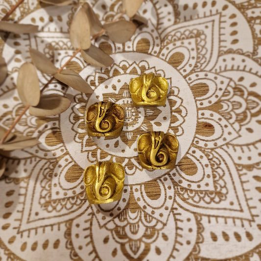 🐘 Mini Estatuilla de Ganesha ~ Sabiduría y protección