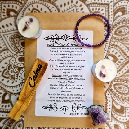Pack Iniciación ~ Calma e Intuición ~ Encuentra paz interior y conecta con tu sabiduría