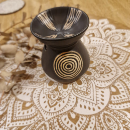 Quemador de aceites " ELEMENTAL" ~ Elegancia y relajación