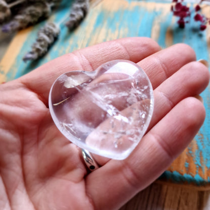 Corazón Cuarzo ~ Claridad y Energía Amplificada