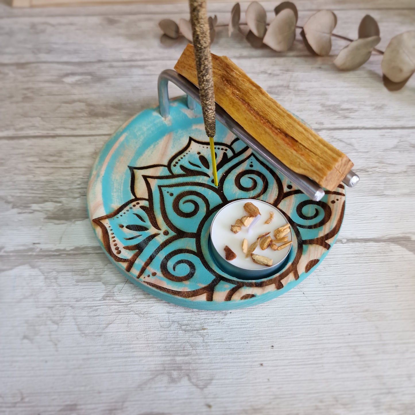 Quemador Doble Esencia. MANDALA PRIMAVERA