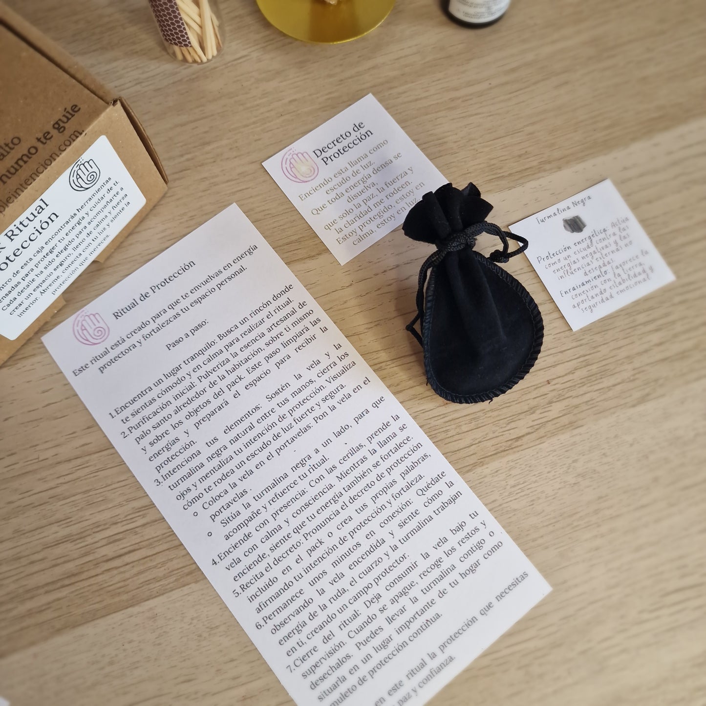 Pack Ritual de Protección ~ Escudo de luz y armonía