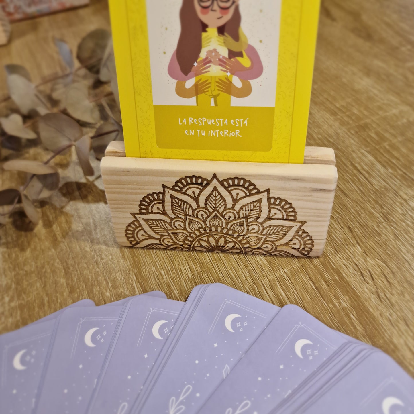 ✨ Soporte para Cartas de Tarot y Oráculo