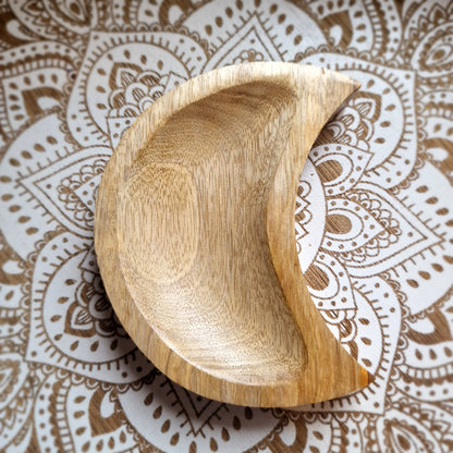 Bandeja de Madera de Mango – Media Luna