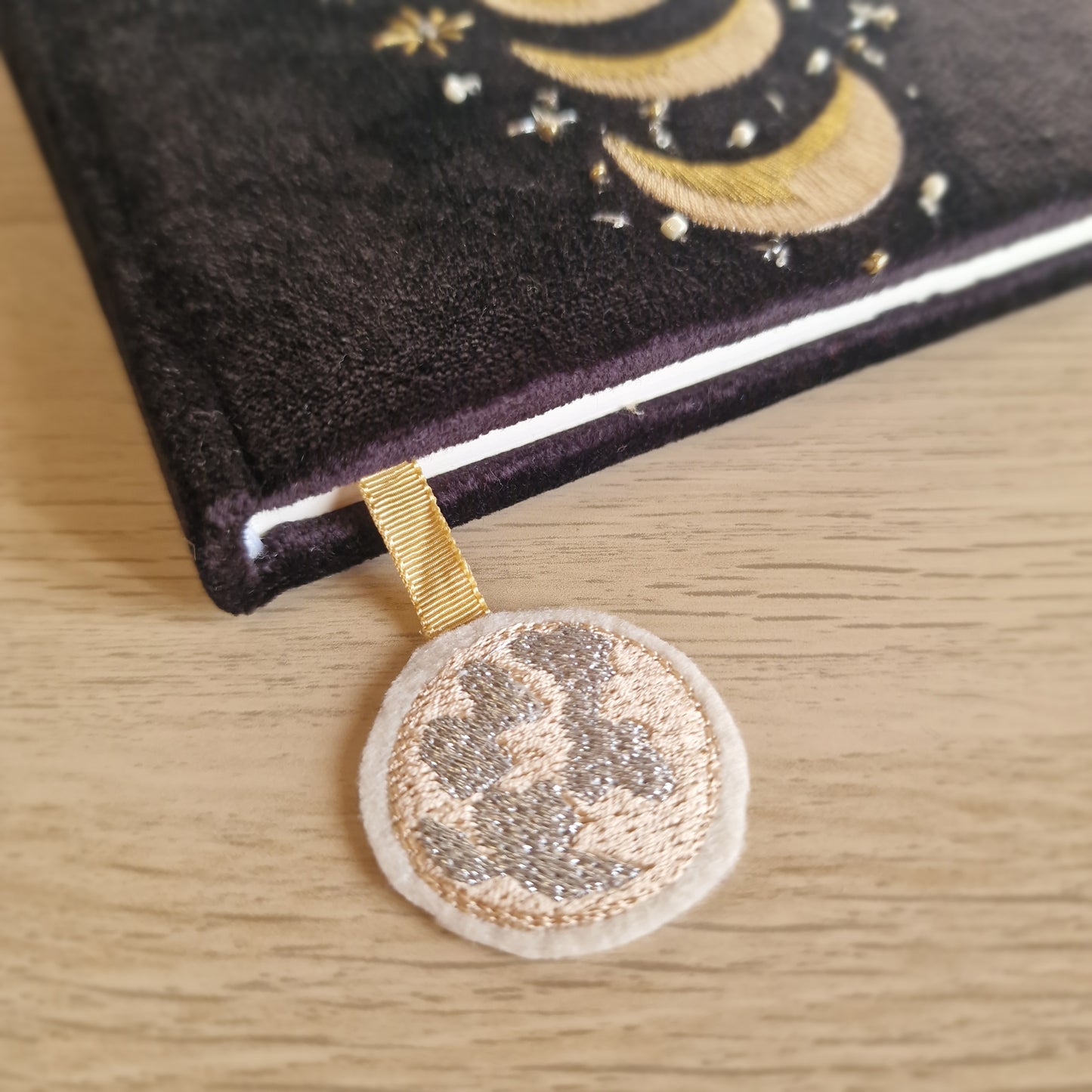 🌙 Cuaderno de Terciopelo FASE LUNAR ~ Ciclos, Intención y Renovación