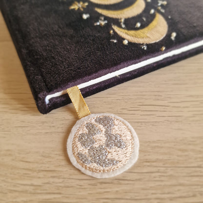 🌙 Cuaderno de Terciopelo FASE LUNAR ~ Ciclos, Intención y Renovación