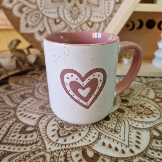 Taza Corazón ~ Amor en cada sorbo