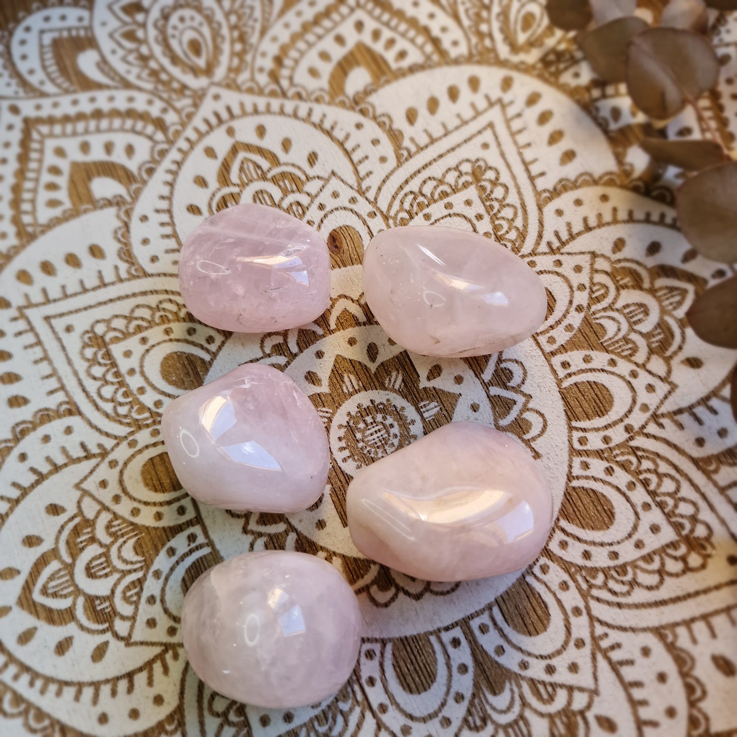 Cuarzo Rosa Rodado ~ Amor y equilibrio emocional