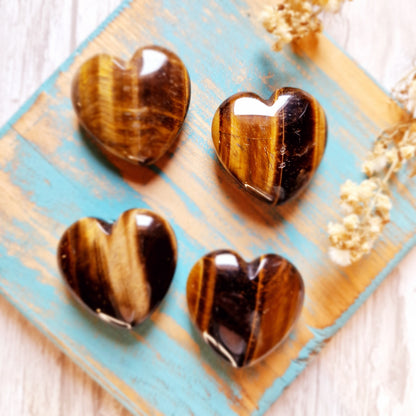 Corazón Ojo de Tigre