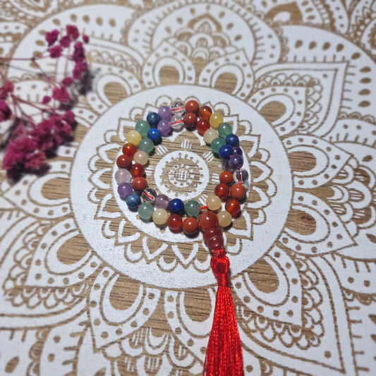 Japa Mala de los 7 Chakras 45  ~ Equilibrio y Presencia Consciente