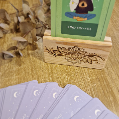 ✨ Soporte para Cartas de Tarot y Oráculo