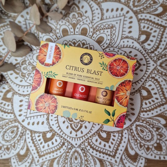 Set de Aceites Esenciales Citrus Blast ~ Energía y Vitalidad