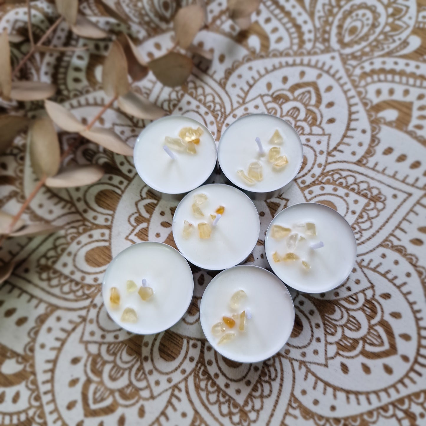 Velas de soja, Canela y Naranja Abundancia