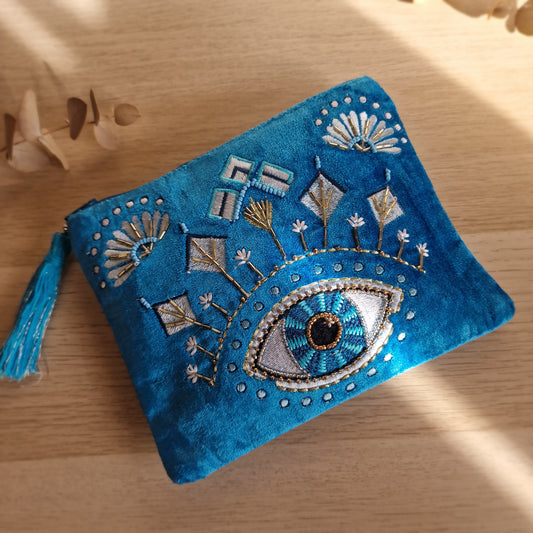 📘 Neceser de Terciopelo OJO ~ Intuición y Claridad Interior