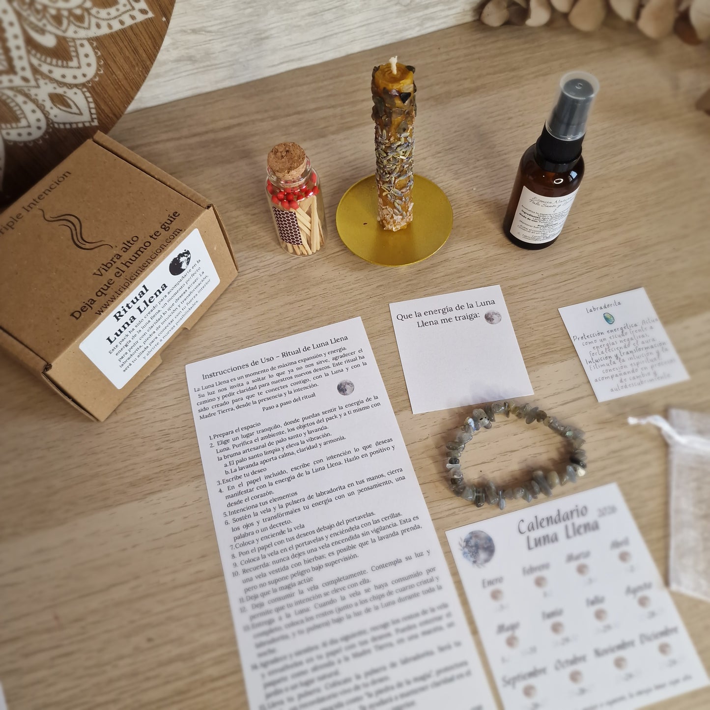Pack Ritual Luna Llena ~ Renueva y manifiesta
