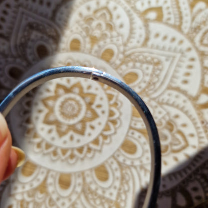 Pulsera Rígida “Aquí y Ahora” ~ Presencia consciente