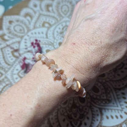 Pulsera de Chips de Piedra Sol ~ Motivación y la Actitud Positiva