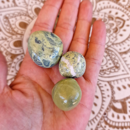Piedra Rodada de Serpentina ~  Renovación y Protección