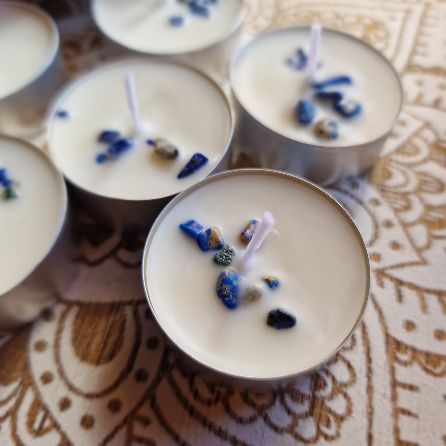 Velas de soja de Flor de loto ~ Sabiduría y Armonía Interior