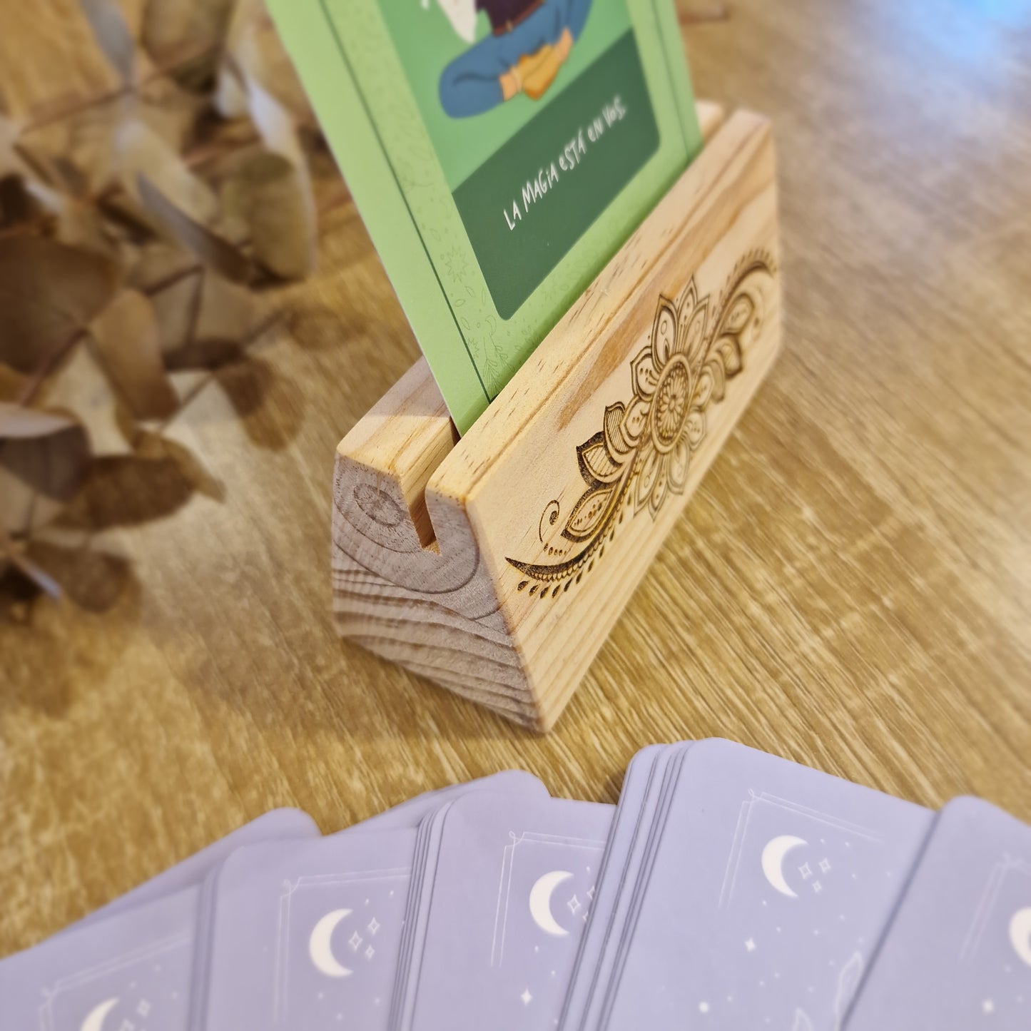 ✨ Soporte para Cartas de Tarot y Oráculo