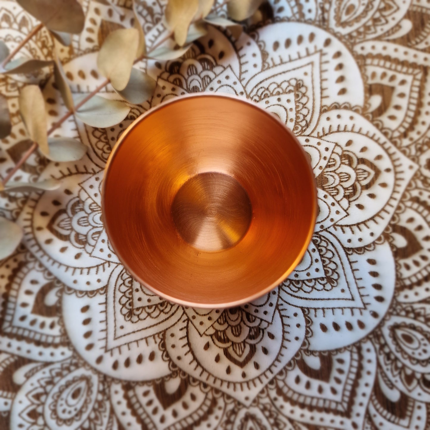 Vaso de Cobre ~ Fase Lunar ~ Equilibrio y Bienestar Ayurveda