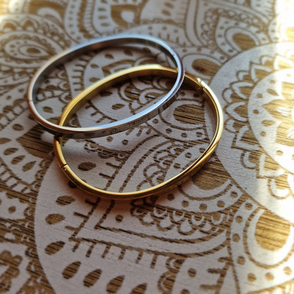 Pulsera Rígida “Aquí y Ahora” ~ Presencia consciente